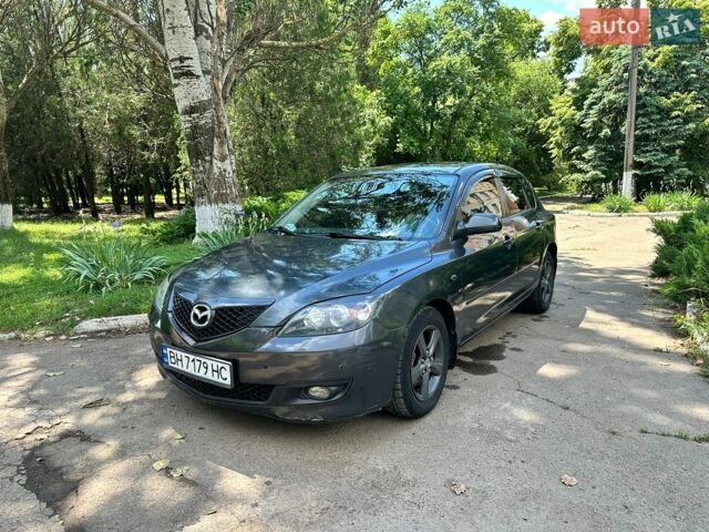Черный Мазда 3, объемом двигателя 1.6 л и пробегом 197 тыс. км за 4700 $, фото 1 на Automoto.ua