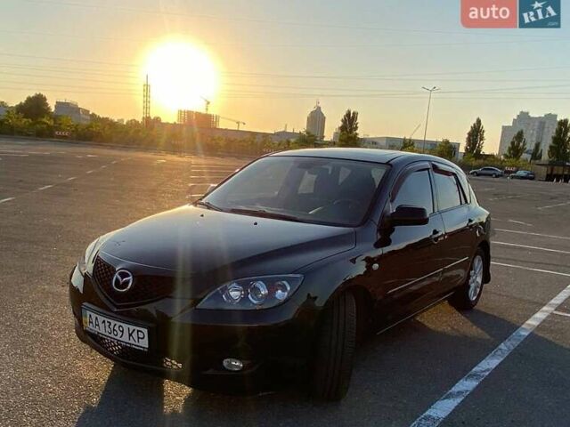 Черный Мазда 3, объемом двигателя 1.6 л и пробегом 168 тыс. км за 6300 $, фото 1 на Automoto.ua
