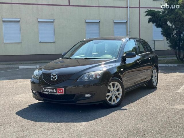Черный Мазда 3, объемом двигателя 1.6 л и пробегом 131 тыс. км за 5990 $, фото 1 на Automoto.ua