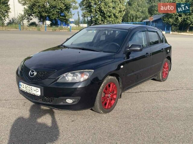 Черный Мазда 3, объемом двигателя 1.6 л и пробегом 247 тыс. км за 5000 $, фото 1 на Automoto.ua