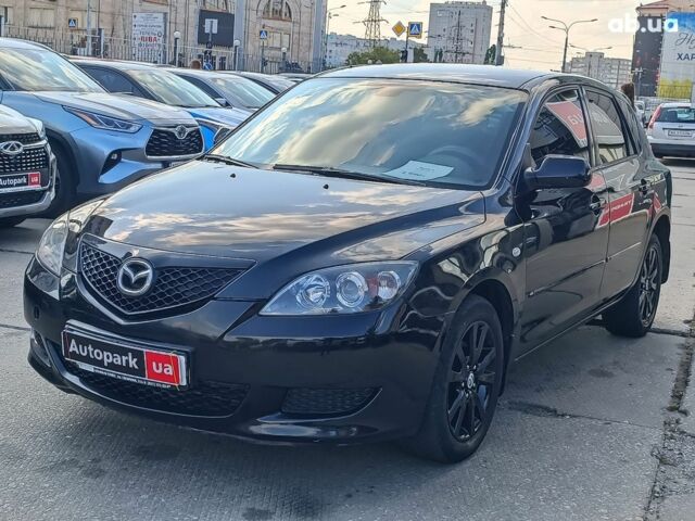 Чорний Мазда 3, об'ємом двигуна 1.6 л та пробігом 187 тис. км за 4990 $, фото 1 на Automoto.ua