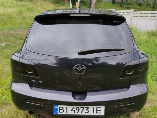 Черный Мазда 3, объемом двигателя 1.6 л и пробегом 230 тыс. км за 850 $, фото 1 на Automoto.ua