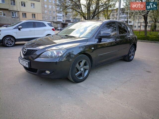 Чорний Мазда 3, об'ємом двигуна 1.6 л та пробігом 330 тис. км за 4499 $, фото 1 на Automoto.ua