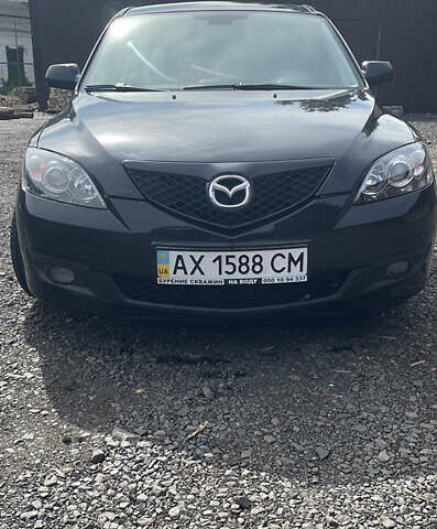 Чорний Мазда 3, об'ємом двигуна 1.6 л та пробігом 230 тис. км за 5500 $, фото 1 на Automoto.ua