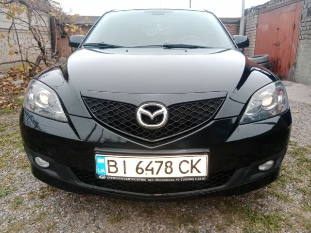 Черный Мазда 3, объемом двигателя 1.6 л и пробегом 246 тыс. км за 5500 $, фото 1 на Automoto.ua