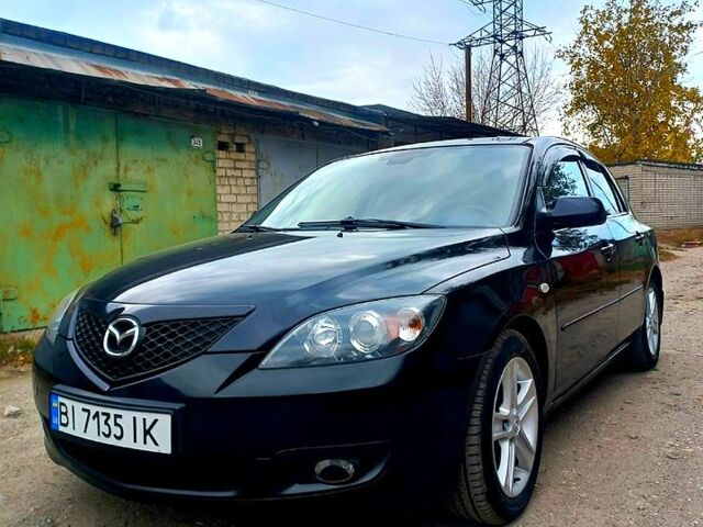 Чорний Мазда 3, об'ємом двигуна 1.6 л та пробігом 210 тис. км за 4850 $, фото 1 на Automoto.ua