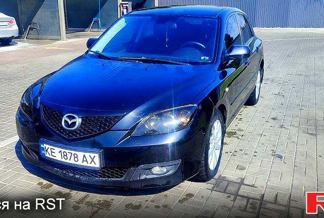 Чорний Мазда 3, об'ємом двигуна 1.6 л та пробігом 215 тис. км за 6500 $, фото 1 на Automoto.ua