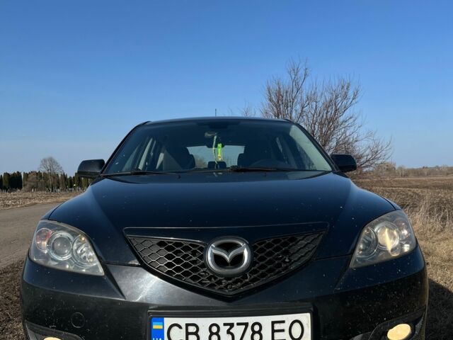 Черный Мазда 3, объемом двигателя 1.6 л и пробегом 213 тыс. км за 4500 $, фото 1 на Automoto.ua
