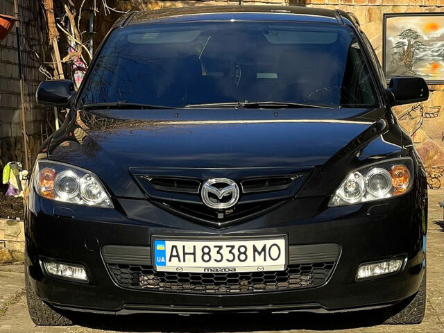 Черный Мазда 3, объемом двигателя 1.6 л и пробегом 203 тыс. км за 6800 $, фото 1 на Automoto.ua