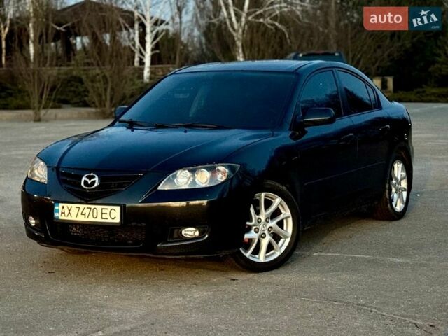 Чорний Мазда 3, об'ємом двигуна 1.6 л та пробігом 122 тис. км за 6999 $, фото 1 на Automoto.ua