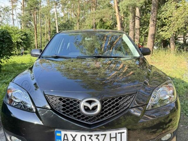 Черный Мазда 3, объемом двигателя 1.6 л и пробегом 290 тыс. км за 6000 $, фото 1 на Automoto.ua
