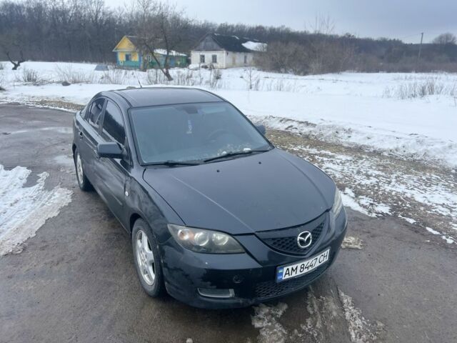 Чорний Мазда 3, об'ємом двигуна 2 л та пробігом 230 тис. км за 2399 $, фото 1 на Automoto.ua