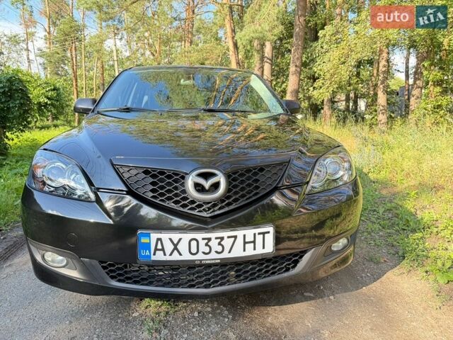 Черный Мазда 3, объемом двигателя 1.6 л и пробегом 290 тыс. км за 6000 $, фото 1 на Automoto.ua