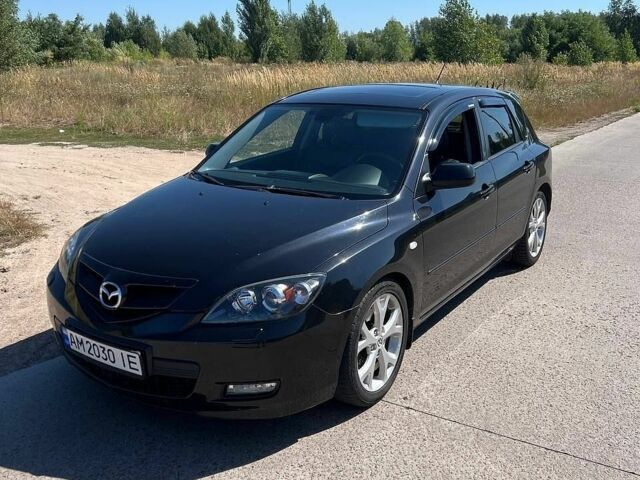 Чорний Мазда 3, об'ємом двигуна 2 л та пробігом 175 тис. км за 4800 $, фото 1 на Automoto.ua