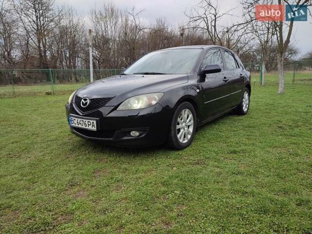Черный Мазда 3, объемом двигателя 1.6 л и пробегом 160 тыс. км за 5800 $, фото 1 на Automoto.ua