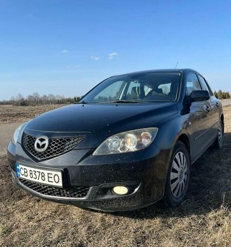 Черный Мазда 3, объемом двигателя 1.6 л и пробегом 213 тыс. км за 4500 $, фото 1 на Automoto.ua