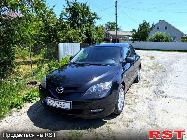 Черный Мазда 3, объемом двигателя 1.6 л и пробегом 217 тыс. км за 4800 $, фото 1 на Automoto.ua