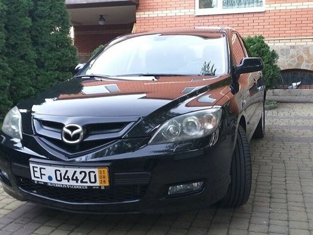 Чорний Мазда 3, об'ємом двигуна 1.6 л та пробігом 186 тис. км за 6100 $, фото 1 на Automoto.ua