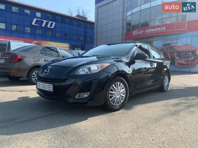 Черный Мазда 3, объемом двигателя 1.6 л и пробегом 249 тыс. км за 6500 $, фото 1 на Automoto.ua