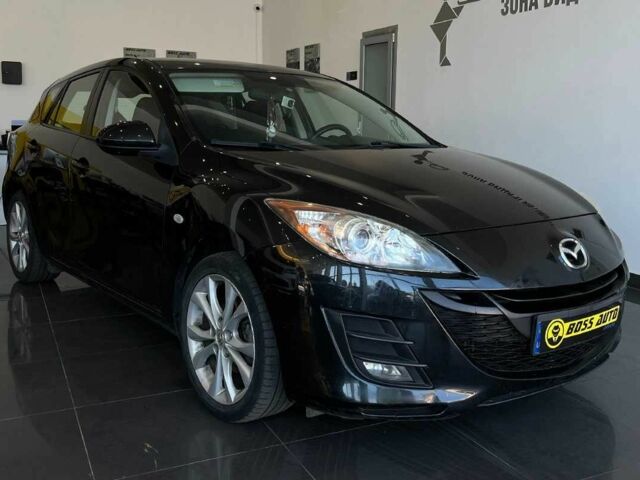 Черный Мазда 3, объемом двигателя 1.6 л и пробегом 219 тыс. км за 6700 $, фото 1 на Automoto.ua