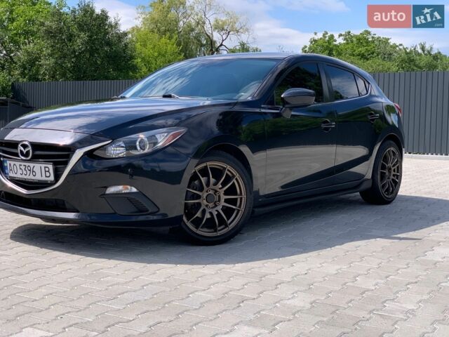 Черный Мазда 3, объемом двигателя 2 л и пробегом 156 тыс. км за 8600 $, фото 1 на Automoto.ua