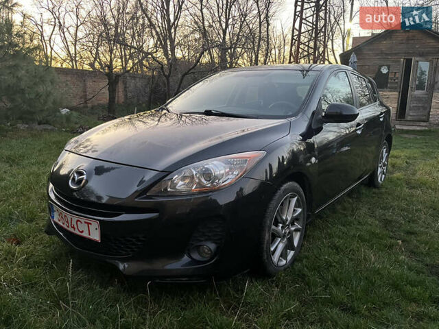 Черный Мазда 3, объемом двигателя 1.6 л и пробегом 211 тыс. км за 3900 $, фото 1 на Automoto.ua