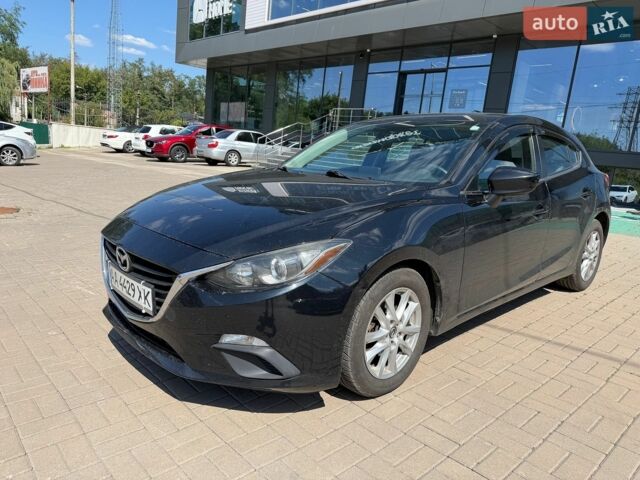 Черный Мазда 3, объемом двигателя 2 л и пробегом 223 тыс. км за 9800 $, фото 1 на Automoto.ua