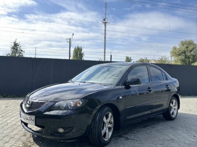 Черный Мазда 3, объемом двигателя 1.6 л и пробегом 2 тыс. км за 4200 $, фото 1 на Automoto.ua