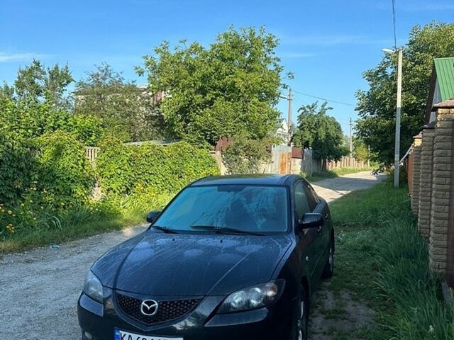 Черный Мазда 3, объемом двигателя 1.6 л и пробегом 230 тыс. км за 2900 $, фото 1 на Automoto.ua