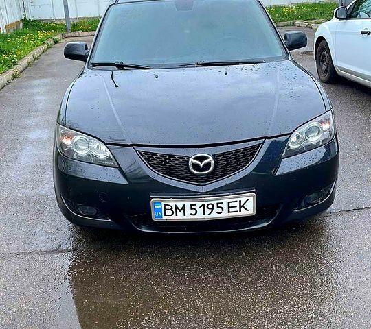 Черный Мазда 3, объемом двигателя 2 л и пробегом 330 тыс. км за 4500 $, фото 1 на Automoto.ua