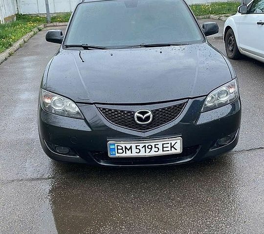 Черный Мазда 3, объемом двигателя 2 л и пробегом 325 тыс. км за 4500 $, фото 1 на Automoto.ua