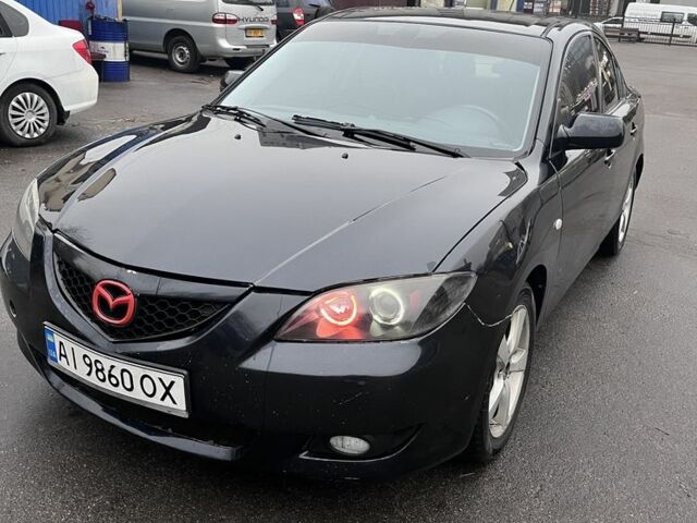 Чорний Мазда 3, об'ємом двигуна 1.6 л та пробігом 147 тис. км за 3500 $, фото 1 на Automoto.ua