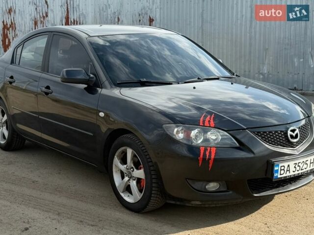 Чорний Мазда 3, об'ємом двигуна 1.6 л та пробігом 240 тис. км за 4850 $, фото 1 на Automoto.ua