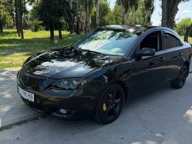 Черный Мазда 3, объемом двигателя 1.6 л и пробегом 220 тыс. км за 4800 $, фото 1 на Automoto.ua