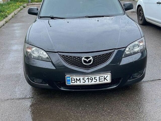 Черный Мазда 3, объемом двигателя 2 л и пробегом 330 тыс. км за 3800 $, фото 1 на Automoto.ua