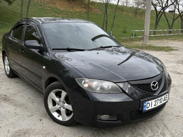Черный Мазда 3, объемом двигателя 1.6 л и пробегом 275 тыс. км за 5149 $, фото 1 на Automoto.ua