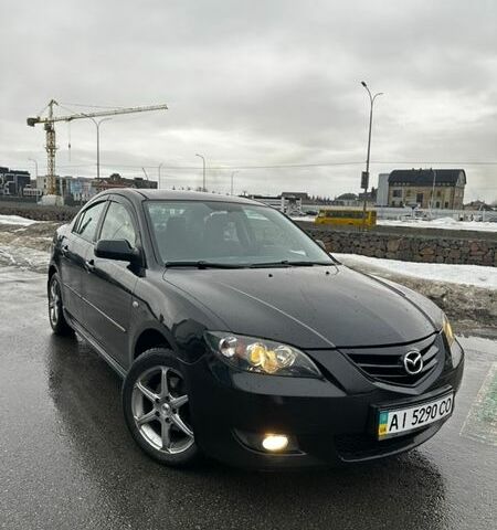 Черный Мазда 3, объемом двигателя 1.6 л и пробегом 243 тыс. км за 4300 $, фото 1 на Automoto.ua