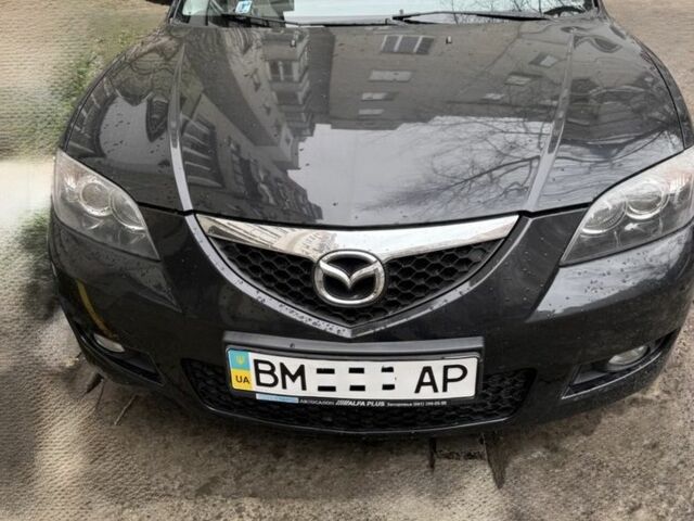 Чорний Мазда 3, об'ємом двигуна 2 л та пробігом 115 тис. км за 6350 $, фото 1 на Automoto.ua