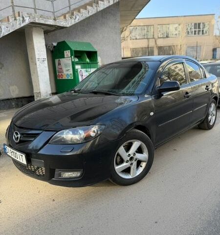 Черный Мазда 3, объемом двигателя 1.6 л и пробегом 301 тыс. км за 3500 $, фото 1 на Automoto.ua