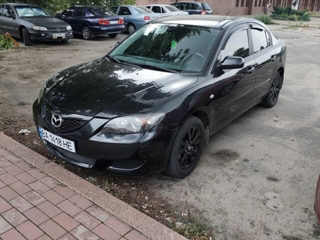 Черный Мазда 3, объемом двигателя 2 л и пробегом 225 тыс. км за 4194 $, фото 1 на Automoto.ua