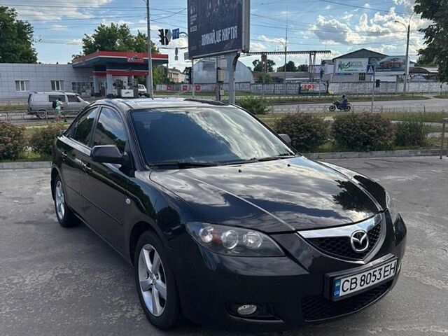 Чорний Мазда 3, об'ємом двигуна 1.6 л та пробігом 246 тис. км за 5400 $, фото 1 на Automoto.ua