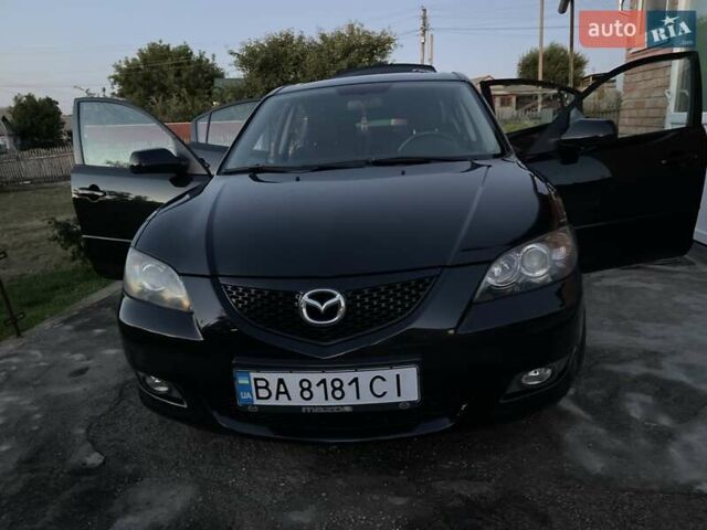 Черный Мазда 3, объемом двигателя 1.6 л и пробегом 173 тыс. км за 6300 $, фото 1 на Automoto.ua