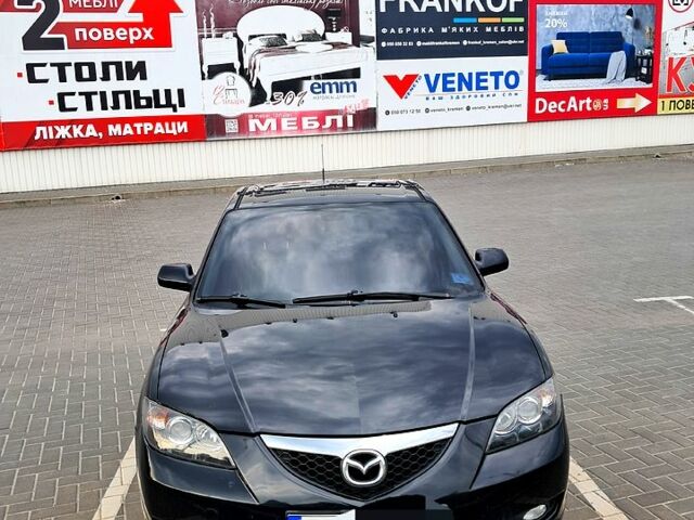 Черный Мазда 3, объемом двигателя 2 л и пробегом 230 тыс. км за 4900 $, фото 1 на Automoto.ua