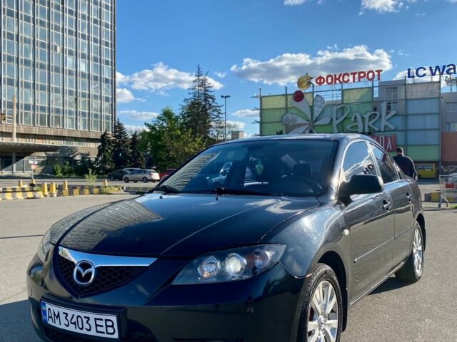 Чорний Мазда 3, об'ємом двигуна 1.6 л та пробігом 211 тис. км за 5900 $, фото 1 на Automoto.ua