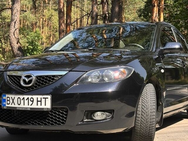 Черный Мазда 3, объемом двигателя 2 л и пробегом 204 тыс. км за 5600 $, фото 1 на Automoto.ua