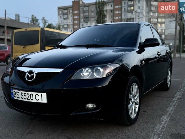 Черный Мазда 3, объемом двигателя 1.6 л и пробегом 350 тыс. км за 6800 $, фото 1 на Automoto.ua