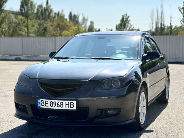 Чорний Мазда 3, об'ємом двигуна 2 л та пробігом 230 тис. км за 5600 $, фото 1 на Automoto.ua