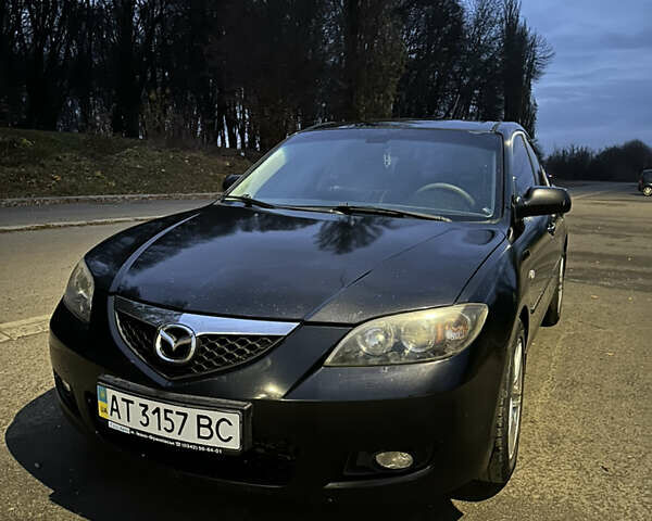 Черный Мазда 3, объемом двигателя 1.6 л и пробегом 208 тыс. км за 5500 $, фото 1 на Automoto.ua