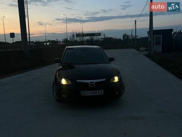 Черный Мазда 3, объемом двигателя 1.6 л и пробегом 154 тыс. км за 5500 $, фото 1 на Automoto.ua