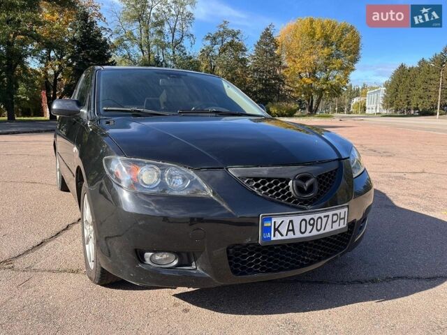 Черный Мазда 3, объемом двигателя 1.6 л и пробегом 254 тыс. км за 4999 $, фото 1 на Automoto.ua